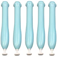 SUPVOX 10pcs Jeringa para aplicar lubricante aplicador de vaginales desechables aplicador individual (azul)